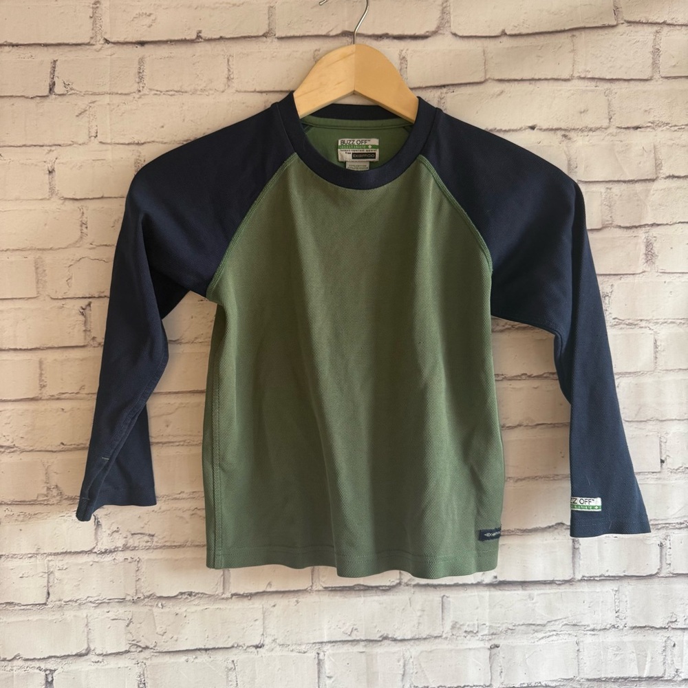 Exofficio Kids Long Sleeve Buzz‎ Off Raglan Tee